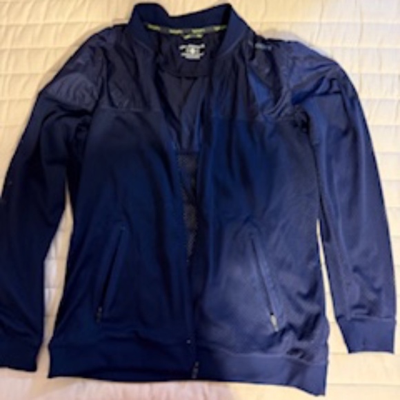 Brooks windbreaker run Happy running jacket full zip women's medium - Picture 1 of 3